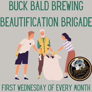 Buck Bald Brewing Beautification Brigade